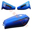 BENZİN DEPOSU VE YAN KAPAKLAR MAVİ [TAKIM] [OEM] CG  