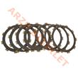 DEBRİYAJ BALATASI [7 BALATALI - 4 KALIN 3 İNCE][10 TIRNAKLI] [FCC] - CF MOTO SR 250