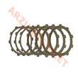 DEBRİYAJ BALATASI [7 BALATALI [OEM] - 4 KALIN 3 İNCE][10 TIRNAKLI] [FCC] - CF MOTO SR 250