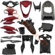 KAPORTA Y. SET [KIRMIZI] [YENİ MODEL] HONDA ACTIVA S
