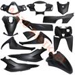 KAPORTA SET [MAT SİYAH] HONDA DIO