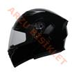 KC - ÇENE AÇILIR VİZÖRLÜ KASK [KC902] [SİYAH] [L]